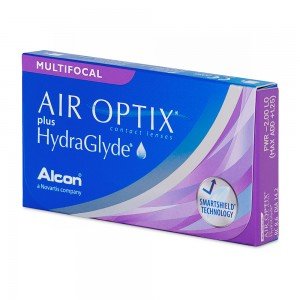 Air Optix Plus Hydraglyde Multifocal 3 uds