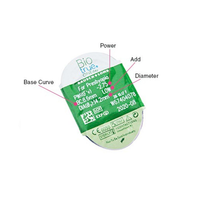 Biotrue Oneday Presbyopia 30 uds