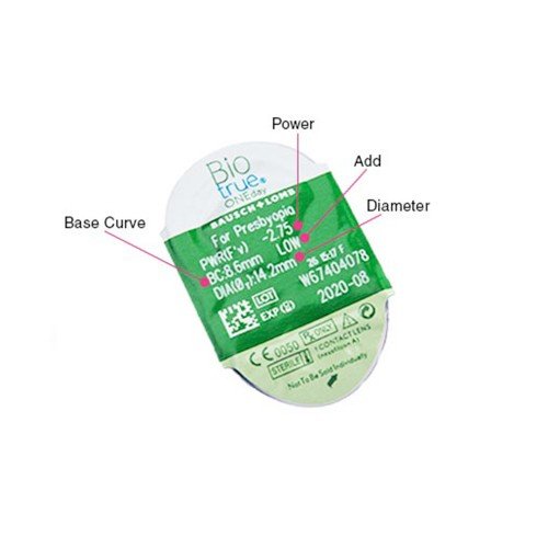 Biotrue Oneday Presbyopia 30 uds Biotrue Oneday Presbyopia 30 uds