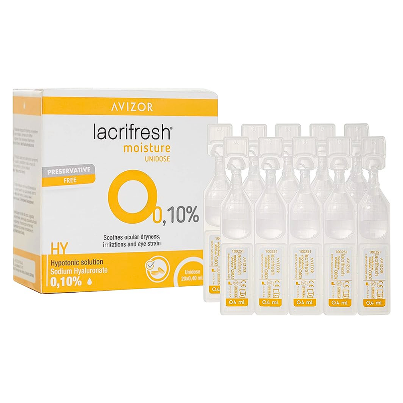 Lacrifresh Moisture® 0,10% Monodosis 20 x 0,4 ml
