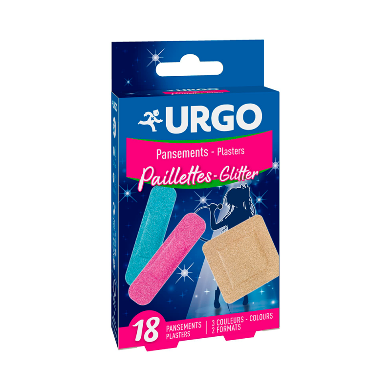 URGO Tiritas Purpurina Glitter