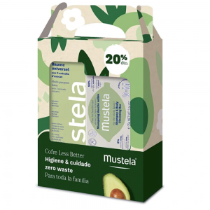 Cofre menos mejor Mustela - bálsamo universal + jabón sólido
