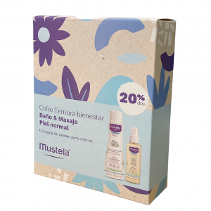 Cofre baño y masaje bebé Ternura Mustela