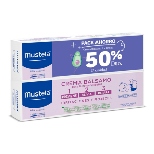 Pack Ahorro - Mustela Bálsamo Pañal 2x100ml