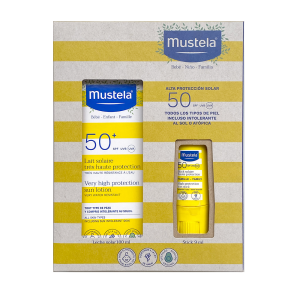 Protección solar Mustela  - Pack 100ml + Stick