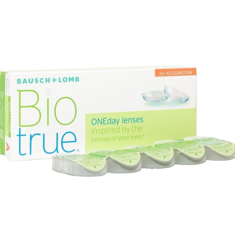 Biotrue ® Oneday for Astigmatism 30 uds