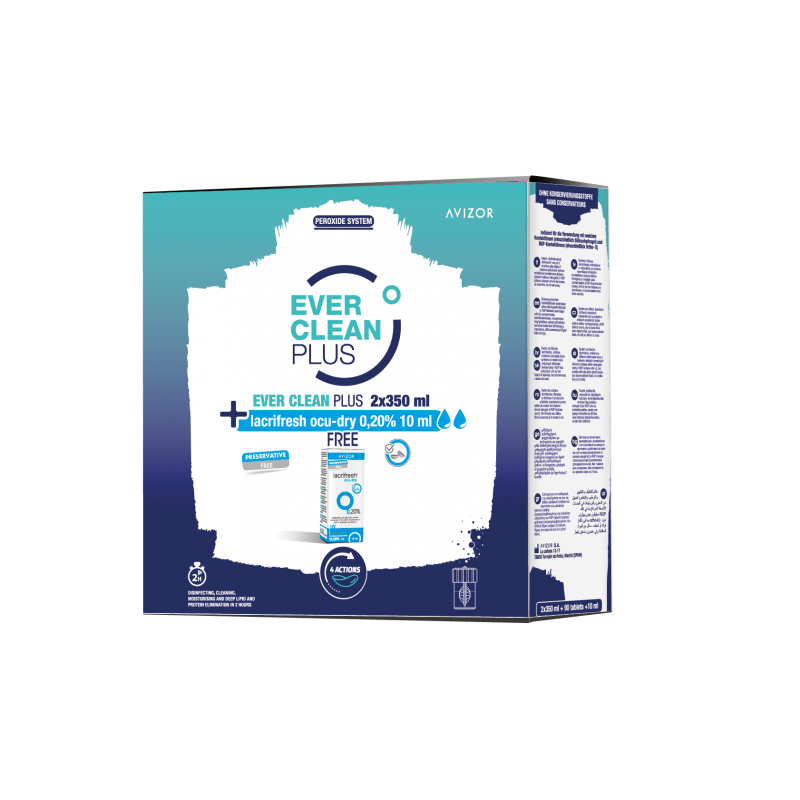 Pack Ever Clean Plus 4 x 350 ml