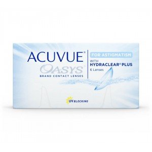 Acuvue Oasys for astigmatism 6 uds