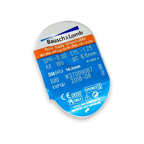 Soflens Daily Disposable Astigmatism 30 uds