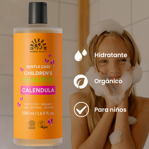 Pack 2: Champú caléndula Kids Urtekram