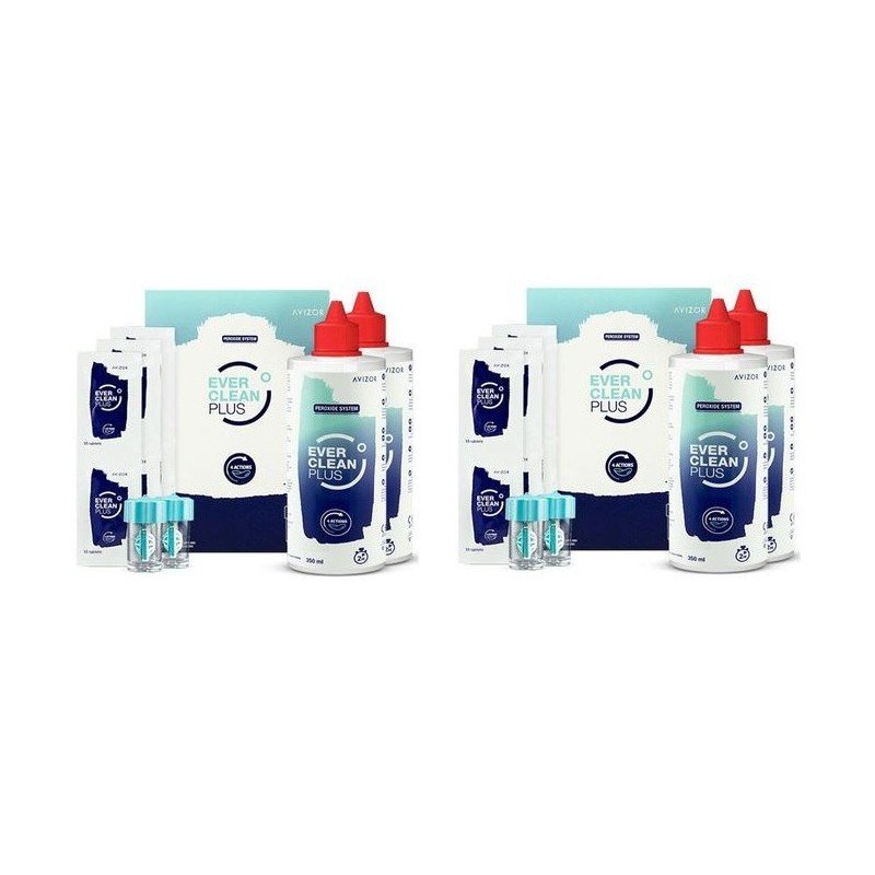 Pack Ever Clean Plus 4 x 350 ml